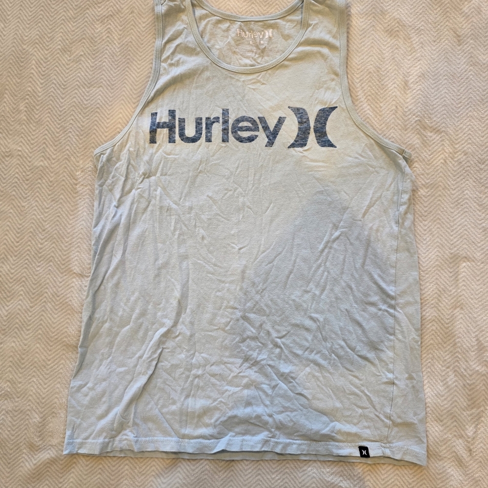 *4 for $25* Hurley Men's Pale Blue Tank Top
